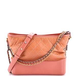 Chanel Gabrielle Hobo Quilted Aged #255215C24B